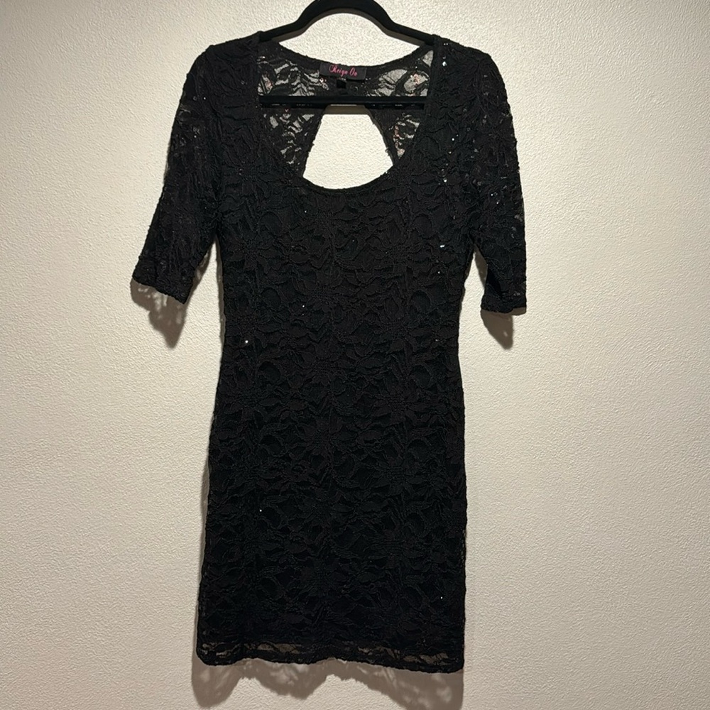 Reign On lace mini dress